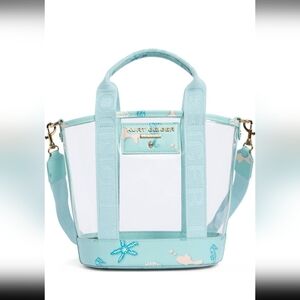 Kurt Geiger NWT Seahorse Translucent Tote/Crossbody & Dustbag